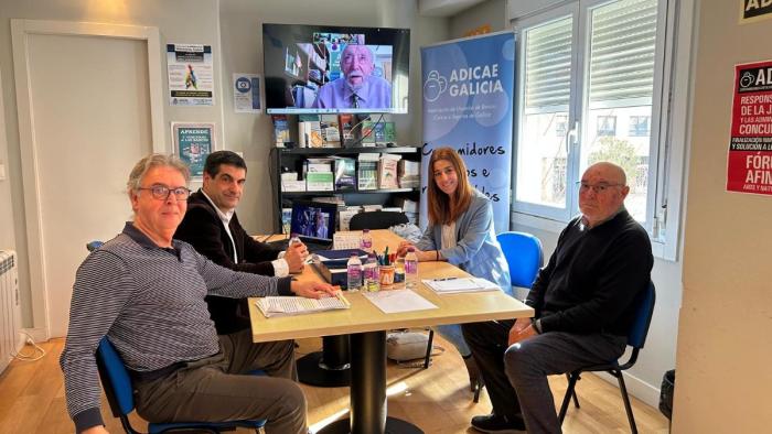 Reunión coa asociación ADICAE GALICIA