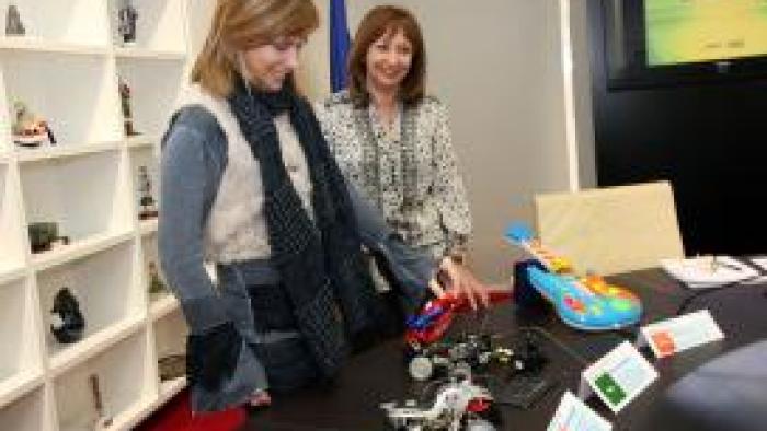 La presidenta del IGC, Nava Castro, acompañada por la gerente del Instituto, hizo balance de la campaña "Infonadal"A presidenta 