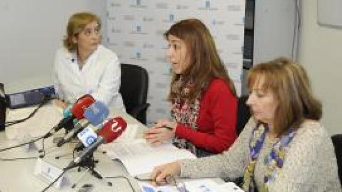 A directora xeral de Comercio na rolda de prensa