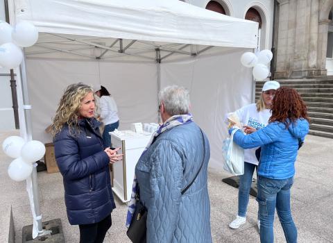  Praza de Armas con motivo do Día Mundial das Persoas Consumidoras