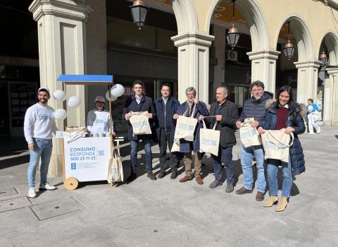 Lugo  no Día Mundial dos Dereitos das Persoas Consumidoras
