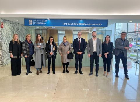 A Xunta abre un novo espazo de información ao consumidor no hall do edificio da Xunta en Monelos