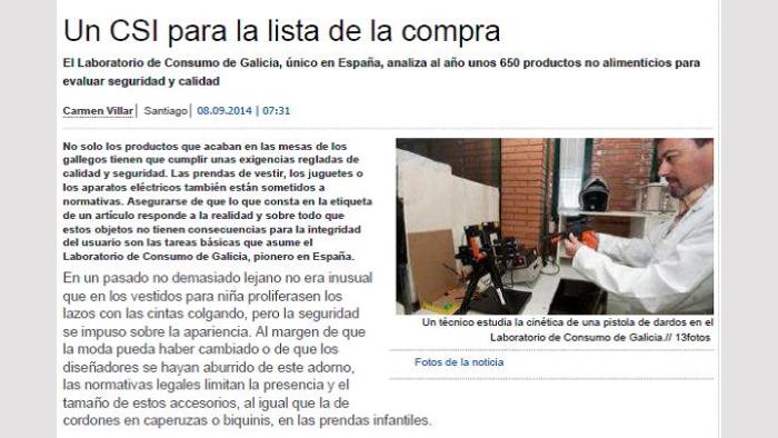 Lcg en prensa